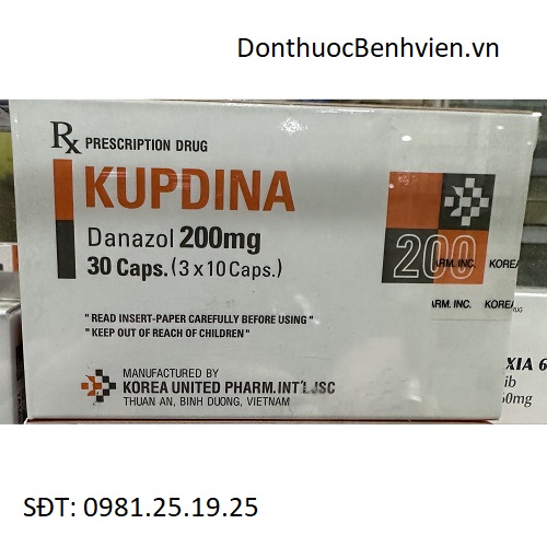 Viên nang cứng Thuốc Kupdina 200mg