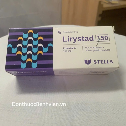 Viên nang cứng Thuốc Lirystad 150mg