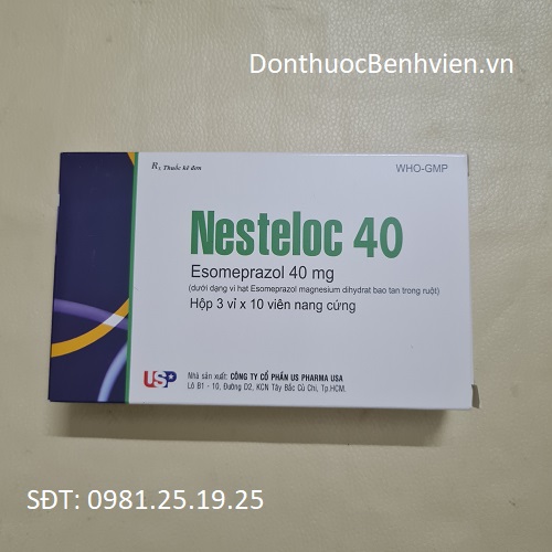Viên nang cứng Thuốc Nesteloc 40mg