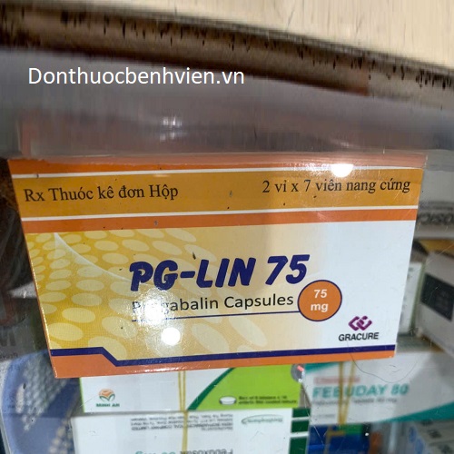 Viên nang cứng Thuốc Pg Lin 75mg