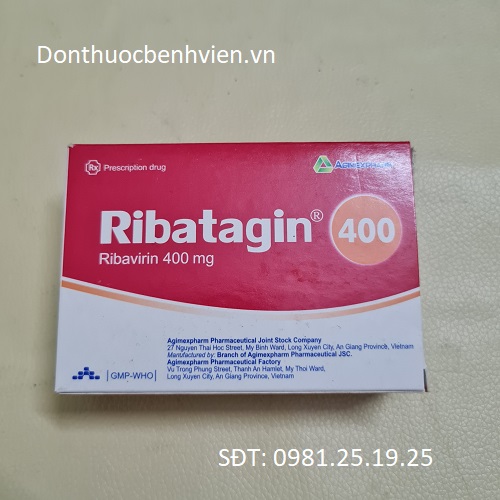Viên nang cứng Thuốc Ribatagin 400mg