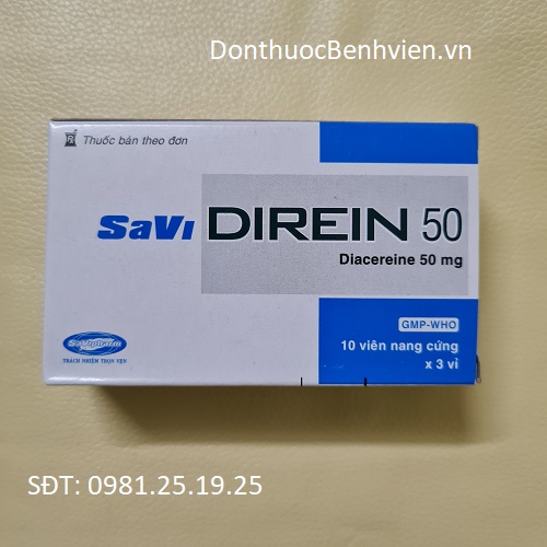 Viên nang cứng Thuốc Savi Direin 50mg