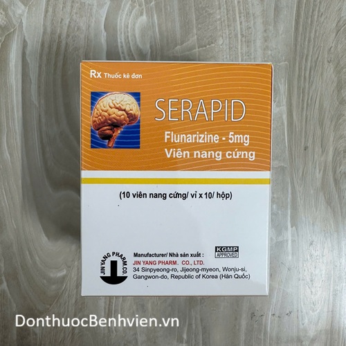 Viên nang cứng Thuốc Serapid 5mg