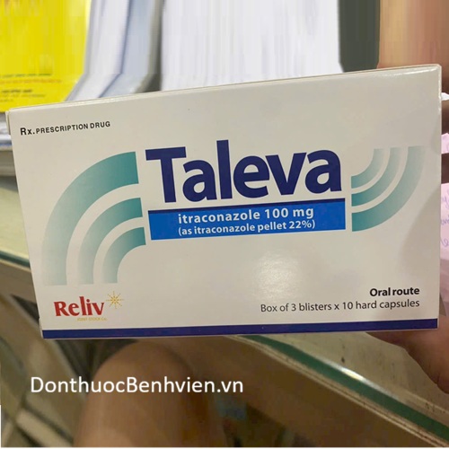 Viên nang cứng Thuốc Taleva 100mg