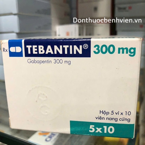 Viên nang cứng Thuốc Tebantin 300mg