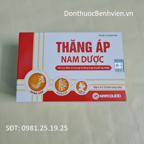 Viên nang cứng Thuốc Thăng áp Nam Dược