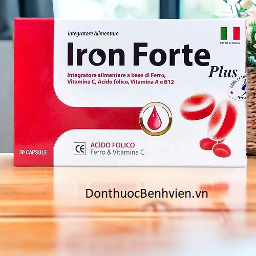 Viên nang cứng Uống Iron Forte Plus