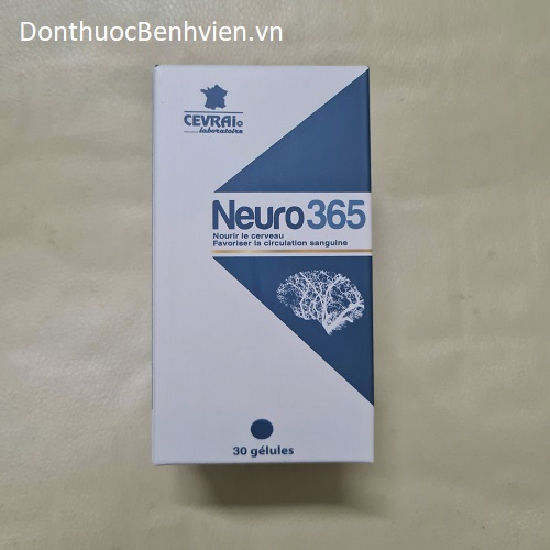 Viên nang cứng uống Bổ não Neuro 365