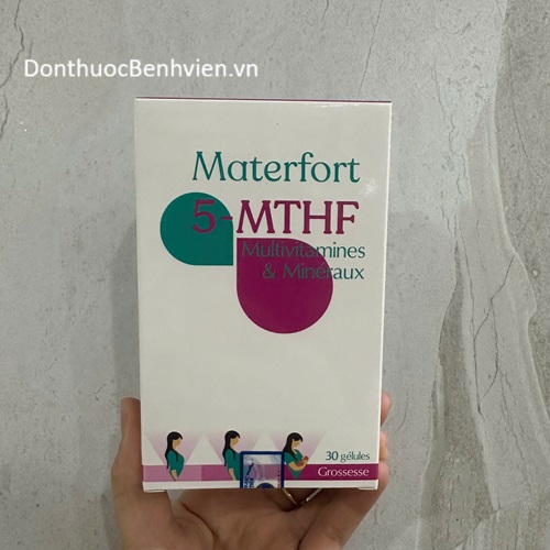 Viên nang cứng uống Materfort 5-MTHF