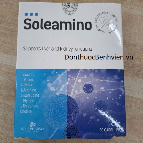 Viên nang cứng uống Soleamino