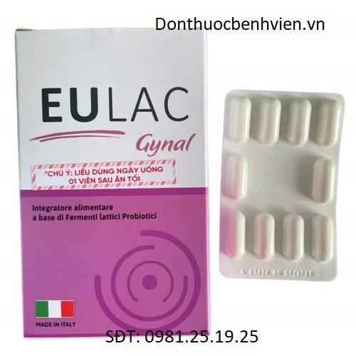 Viên nang kháng acid Eulac Gynal