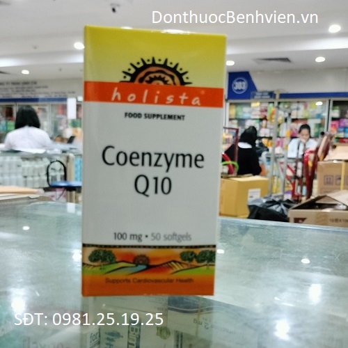 Viên nang mềm Holista Coenzyme Q10 100mg