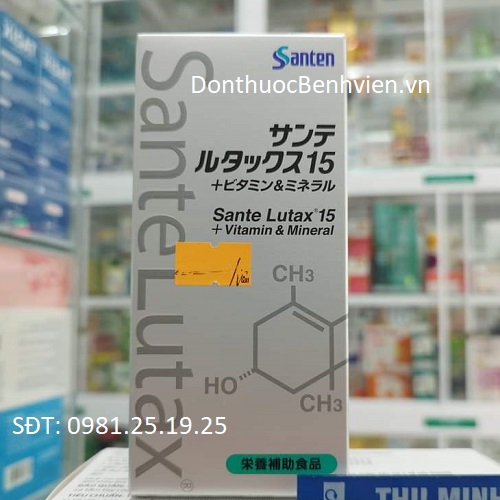Viên nang mềm Sante Lutax 15 + Vitamin & Mineral
