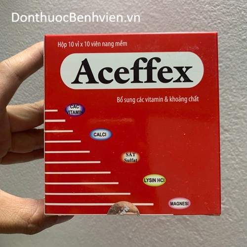 Viên nang mềm Thuốc Aceffex