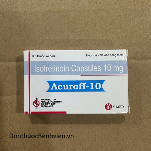 Viên nang mềm Thuốc Acuroff 10mg