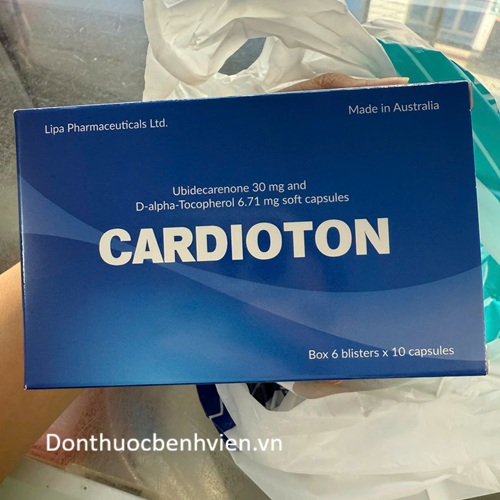 Viên nang mềm Thuốc Cardioton