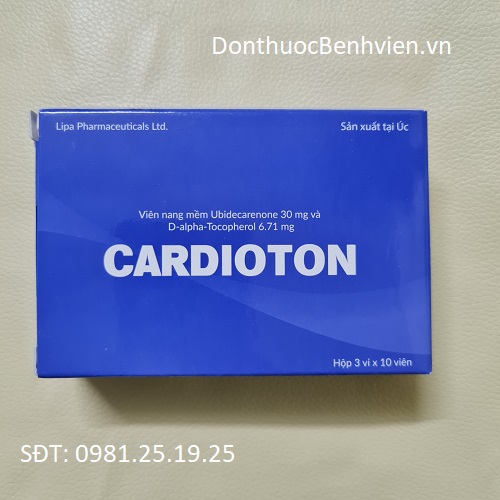 Viên nang mềm Thuốc Cardioton