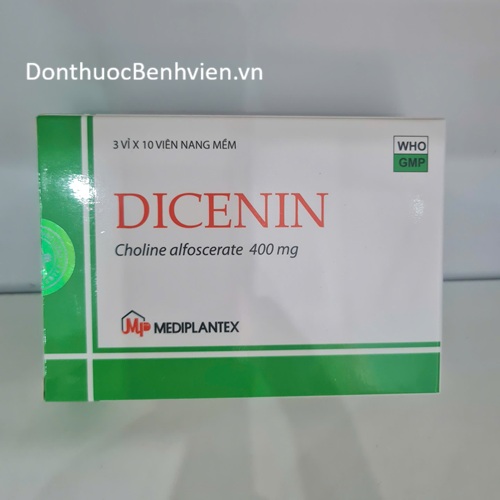 Viên nang mềm Thuốc Dicenin 400mg