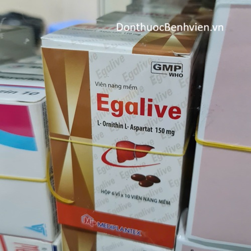 Viên nang mềm Thuốc Egalive 150mg