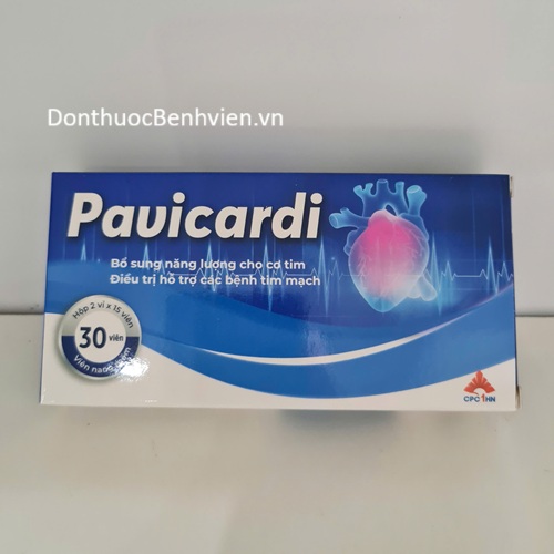 Viên nang mềm Thuốc Pavicardi