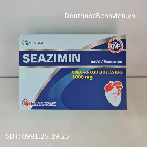 Viên nang mềm Thuốc Seazimin 1000mg