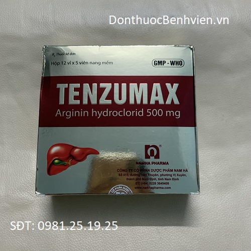 Viên nang mềm Thuốc Tenzumax 500mg