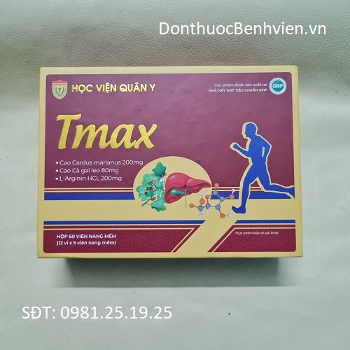 Viên nang mềm Tmax Học Viện Quân Y 