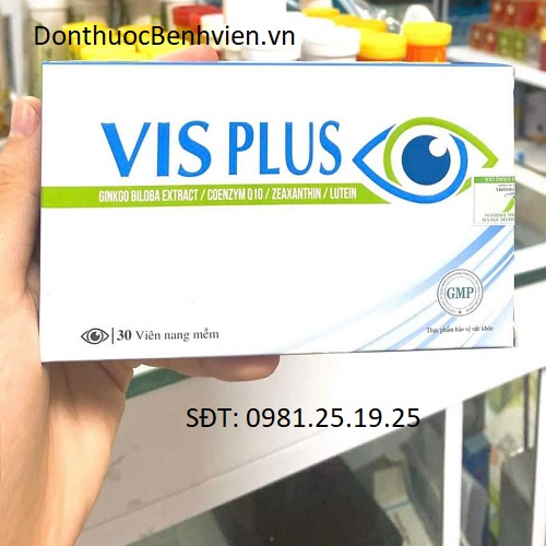 Viên nang mềm uống Bổ mắt Visplus