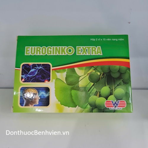 Viên nang mềm uống Euroginko Extra