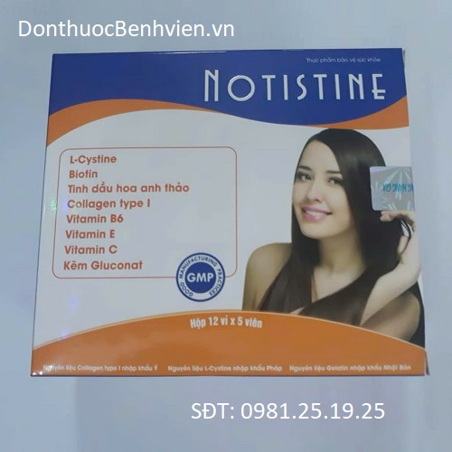 Viên uống đẹp da tóc móng Notistine 