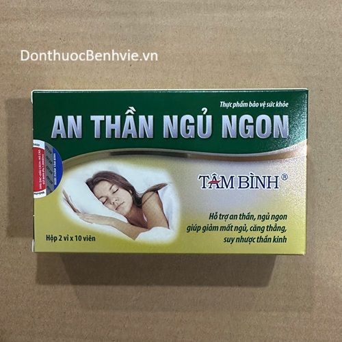 Viên uống An Thần Ngủ Ngon Tâm Bình