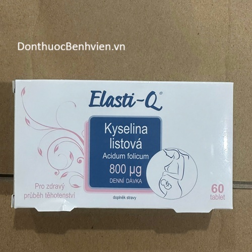 Viên uống Elasti-Q Acid Folic 800