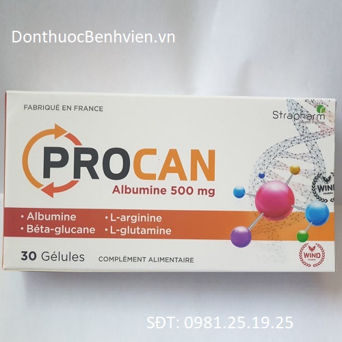Viên uống Procan Albumine 500mg