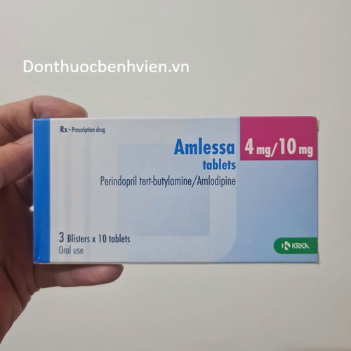 Viên uống Thuốc Amlessa 4mg/10mg