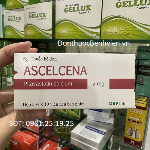 Viên uống Thuốc Ascelcena 2mg