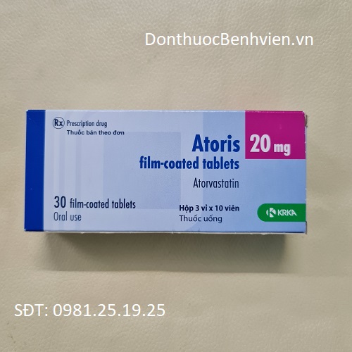 Viên uống Thuốc Atoris 20mg