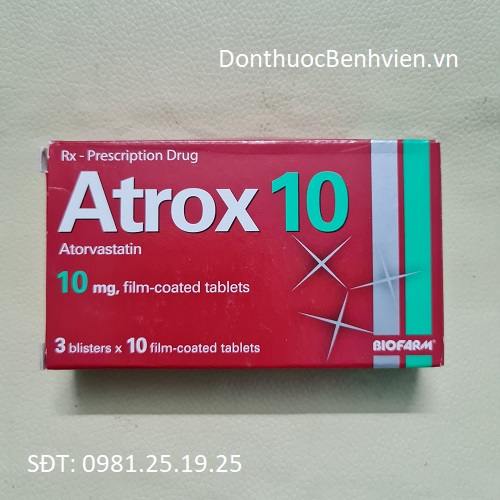 Viên uống Thuốc Atrox 10mg