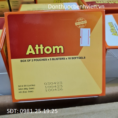 Viên uống Thuốc Attom