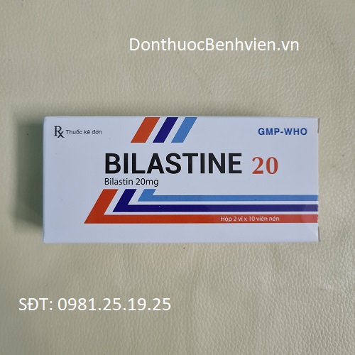 Viên uống Thuốc Bilastine 20mg
