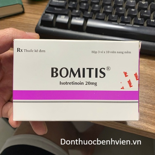 Viên uống Thuốc Bomitis 20mg