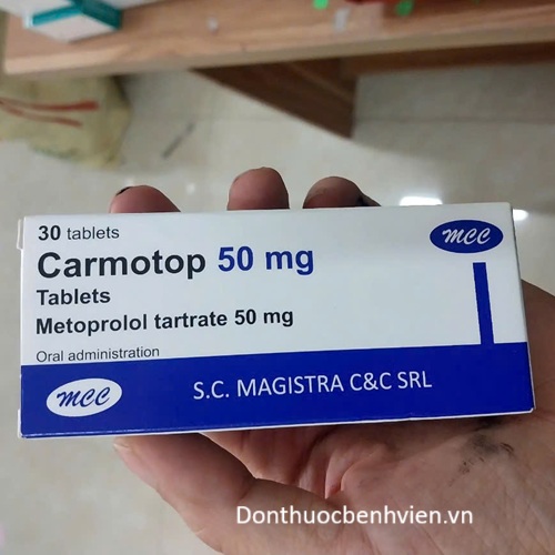 Viên uống Thuốc Carmotop 25mg