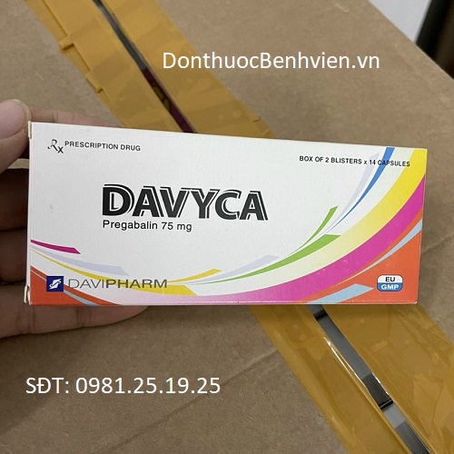 Viên uống Thuốc Davyca 75mg Davipharm