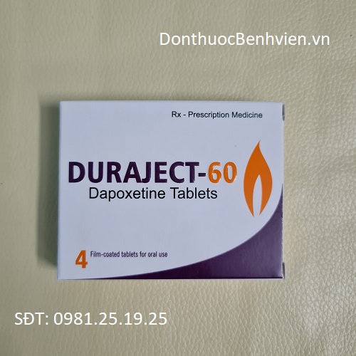 Viên uống Thuốc Duraject 60mg