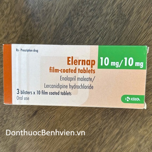 Viên uống Thuốc Elernap 10mg/10mg