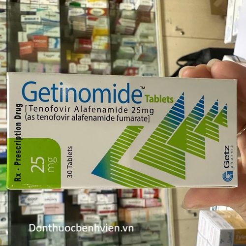 Viên uống Thuốc Getinomide Tablets 25mg