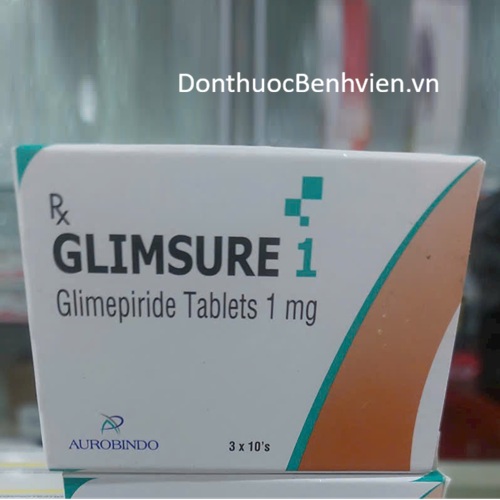 Viên uống Thuốc Glimsure 1mg
