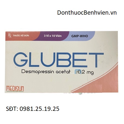 Viên uống Thuốc Glubet 0.2mg Medisun