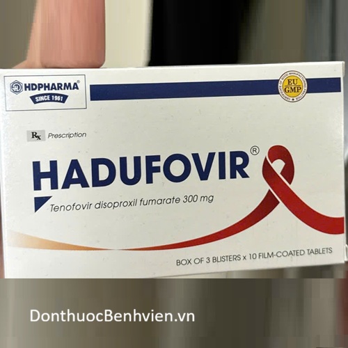 Viên uống Thuốc Hadufovir 300mg