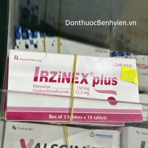 Viên uống Thuốc Irzinex Plus 150mg/12.5mg