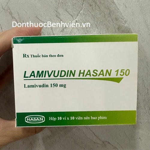 Viên uống Thuốc Lamivudin Hasan 150